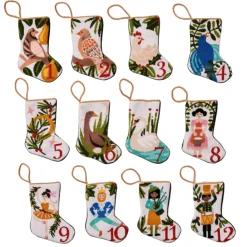 Bauble Stockings Christmas Decor|Ornaments|12 Days - 6 Geese a Laying Bauble Stocking