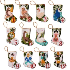 Bauble Stockings Christmas Decor|Ornaments|12 Days - 11 Pipers Piping Bauble Stocking
