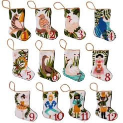 Bauble Stockings Christmas Decor|Ornaments|12 Days - 2 Turtle Doves Bauble Stocking