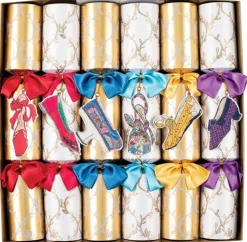 Caspari Celebration Crackers|A History Of Shoes Everyday Crackers-12 Inch Long/6In