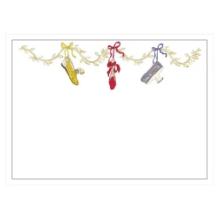 Caspari Correspondence Cards|A History Of Shoes Foil Correspondence Cards - 12 Per Package