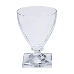 Caspari Tailgates|Engagement Party|Acrylic 8.5 oz. Wine Goblet in Crystal Clear - 6 Each
