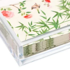 Caspari Tailgates|Mother'S Day|Acrylic Guest Towel Napkin Holder - 1 Each