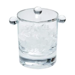 Caspari Tailgates|Cocktail Party|Acrylic 60oz Ice Bucket & Lid in Crystal Clear - 1 Each