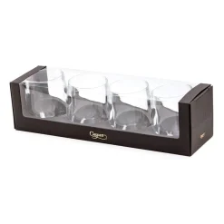 Caspari Tailgates|Mother'S Day|Acrylic 12oz Tumbler Gift Set in Crystal Clear - Set of 4