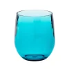 Caspari Mother'S Day|Bar Tools & Acrylic Barware|Acrylic 12oz Tumbler Glass in Turquoise - 1 Each