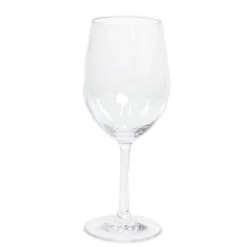 Caspari Baby Shower|Mother'S Day|Acrylic 12oz White Wine Glass in Crystal Clear - 1 Each