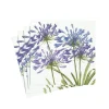 Caspari Paper Cocktail Napkins|Agapanthus Paper Cocktail Napkins - 20 Per Package
