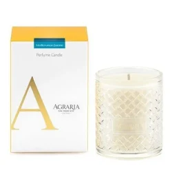 Agraria Summer Picnic|Home Fragrance & Candles|Large Crystal Candle in Mediterranean Jasmine - 1 Each