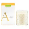Agraria Home Fragrance & Candles|Large Crystal Candle in Lime & Orange - 1 Each