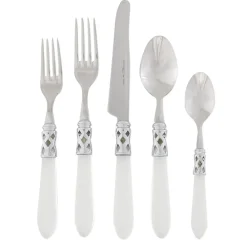 Vietri Baby Shower|Memorial Day|Aladdin Brilliant Clear Five-Piece Place Setting