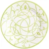 Caspari Bridal Shower|Engagement Party|Algarve Dinner Plates in Moss - 8 Per Package