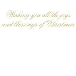 Caspari Christmas And Holiday Cards|Boxed Holiday Cards|Angel Christmas Tree Large Boxed Christmas Cards - includes 15 cards & envelopes