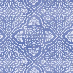 Caspari Wrapping Paper|Annika Ceramic Blue Gift Wrapping Paper - 30 x 8' Roll