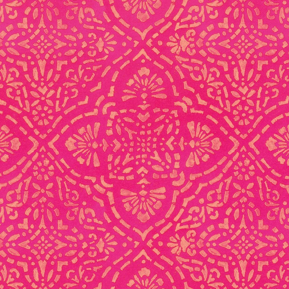 Caspari Bridal Shower|Wrapping Paper|Annika Fuchsia & Coral Gift Wrapping Paper - 30 x 8' Roll