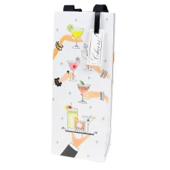 Caspari Cocktail Party|Gift & Bottle Bags|Aperitivo Wine & Bottle Gift Bags - 1 Each