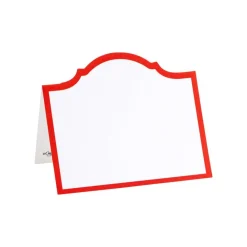 Caspari Graduation Celebration|Memorial Day|Arch Die-Cut Place Cards in Red - 8 Per Package