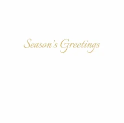 Caspari Christmas And Holiday Cards|Boxed Holiday Cards|Autumn Wreath Petite Boxed Christmas Cards - includes 15 cards & envelopes