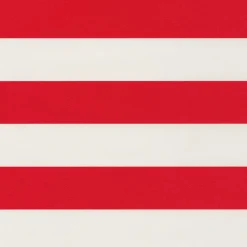 Caspari Christmas Wrapping Paper|Awning Stripe Red & White Roll Wrap - includes 1 Roll