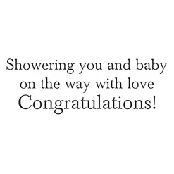 Caspari Baby Shower|Greeting Cards|Baby - Set Of Six Greeting Cards And Envelopes