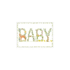 Caspari Baby Shower|Greeting Cards|Baby - Set Of Six Greeting Cards And Envelopes