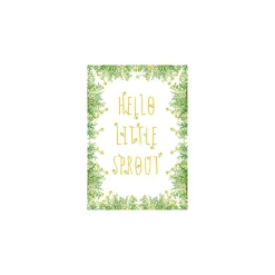 Caspari Baby Shower|Greeting Cards|Baby - Set Of Six Greeting Cards And Envelopes