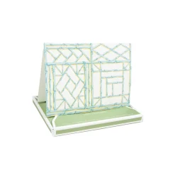 Caspari Note Cards|Bamboo Screen Boxed Note Cards - 8 Cards and 8 Envelopes per Package