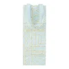 Caspari Gift & Bottle Bags|Bamboo Screen in Robin's Egg Wine & Bottle Gift Bags - One Gift Bag Included