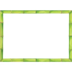 Caspari Gift Tags & Enclosure Cards|Bamboo Self-Adhesive Labels - 12 Per Package