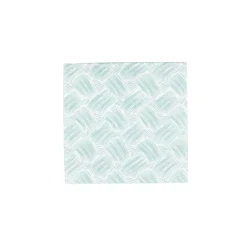 Caspari Paper Cocktail Napkins|Basketry Mist Paper Linen Cocktail Napkins - 15 Per Package