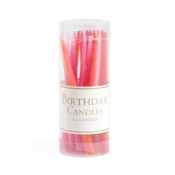 Caspari Birthday|Birthday Candles in Flower Petals - 20 Candles Per Box