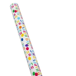 Caspari Birthday|Wrapping Paper|Birthday Surprise Gift Wrapping Paper - 30" x 8' Roll