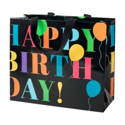 Caspari Birthday|Gift & Bottle Bags|Birthday Surprise Large Gift Bags - 1 Each
