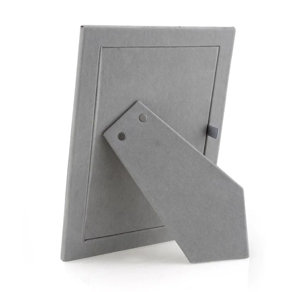 Addison Ross Pictures, Frames & Clocks|Black Enamel 5" x 7" Picture Frame with Silver Trim - 1 Each