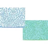 Caspari Note Cards|Block Print Leaves Assorted Boxed Note Cards - 10 Note Cards & 10 Envelopes