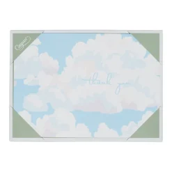 Caspari Thank You Notes|Blue Skies Thank You Notes - 8 Note Cards & 8 Envelopes