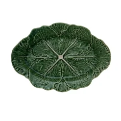 Bordallo Pinheiro Vases & Centerpieces|Serving Platters & Bowls|Cabbage Oval Platter