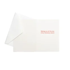 Caspari Christmas And Holiday Cards|Boxed Holiday Cards|Botanical Ornaments Small Boxed Christmas Cards - includes 15 cards & envelopes