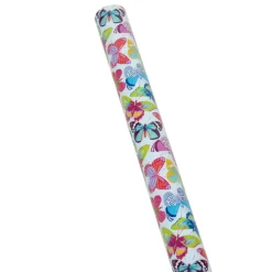 Caspari Baby Shower|Wrapping Paper|Butterflies Gift Wrapping Paper - 30" x 8' Roll