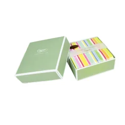 Caspari Boxed Cocktail Napkins|Cabana Stripe Bright Boxed Cocktail Napkins - 40 Per Box