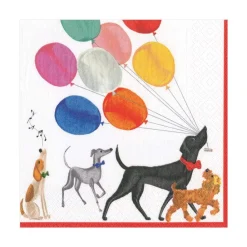 Caspari Birthday|Paper Luncheon Napkins|Charlee's Parade Paper Luncheon Napkins - 20 Per Package