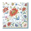 Caspari Thanksgiving|Paper Luncheon Napkins|Chinese Ceramic Paper Luncheon Napkins in White - 20 Per Package
