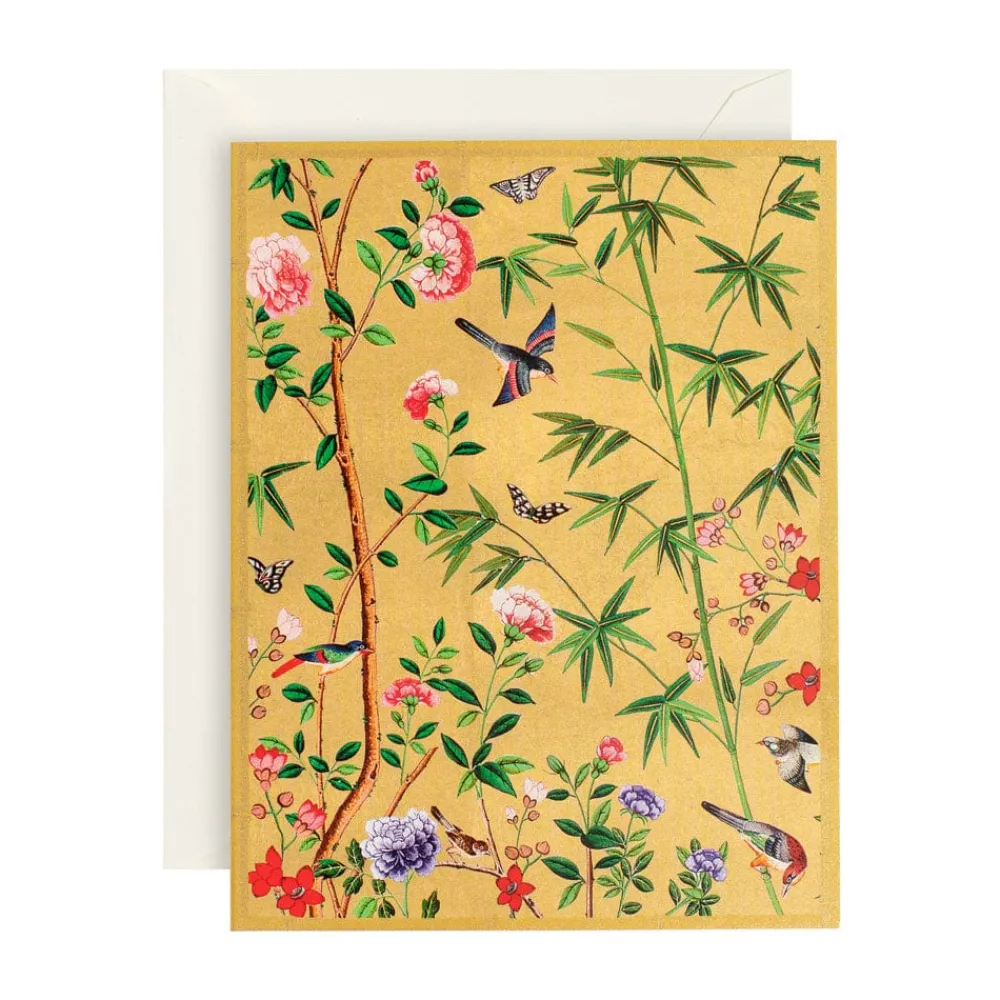 Caspari Christmas And Holiday Cards|Boxed Holiday Cards|Chinese Wallpaper Classic Boxed Christmas Cards - includes 15 cards & envelopes