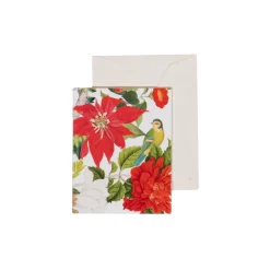 Caspari Gift Tags & Enclosure Cards|Christmas Chinoiserie Enclosure Cards & Envelopes - includes 4 Enclosure Cards & Envelopes