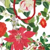 Caspari Christmas Gift & Bottle Bags|Gift & Bottle Bags|Christmas Chinoiserie Gift Bags - includes 1 Gift Bags