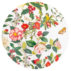 Caspari Christmas Placemats & Coasters|Christmas Chinoiserie Hardback Placemat - 1 count