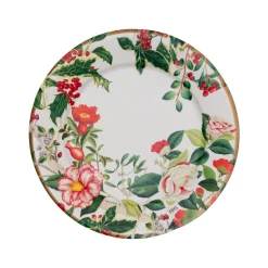 Caspari Paper Dinner Plates|Christmas Chinoiserie Paper Dinner Plates - includes 8 Paper Dinner Plates