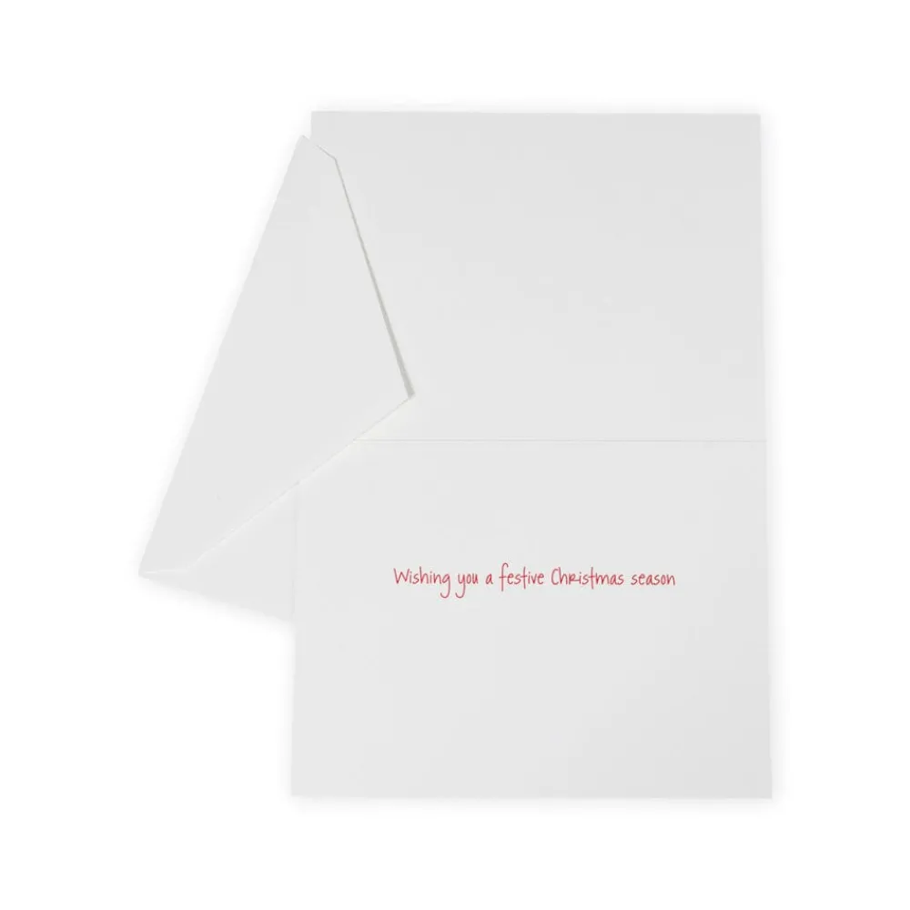 Caspari Christmas And Holiday Cards|Boxed Holiday Cards|Christmas Pickup Truck Classic Boxed Christmas Cards - includes 15 cards & envelopes