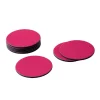 Caspari Cocktail Party|Mother'S Day|Classic Canvas Felt-Backed Coasters in Fucshia - 8 Per Box