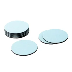 Caspari Mother'S Day|Coasters|Classic Canvas Felt-Backed Coasters in Aqua - 8 Per Box